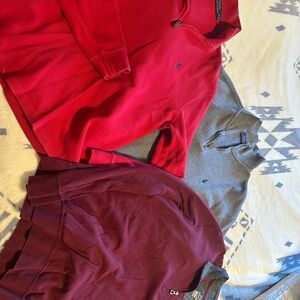 Polo by Ralph Lauren Red, Gray, and Burgundy Shirts